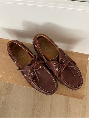 Sperry Top Sider Gold Cup Brown Leather Boat Shoes